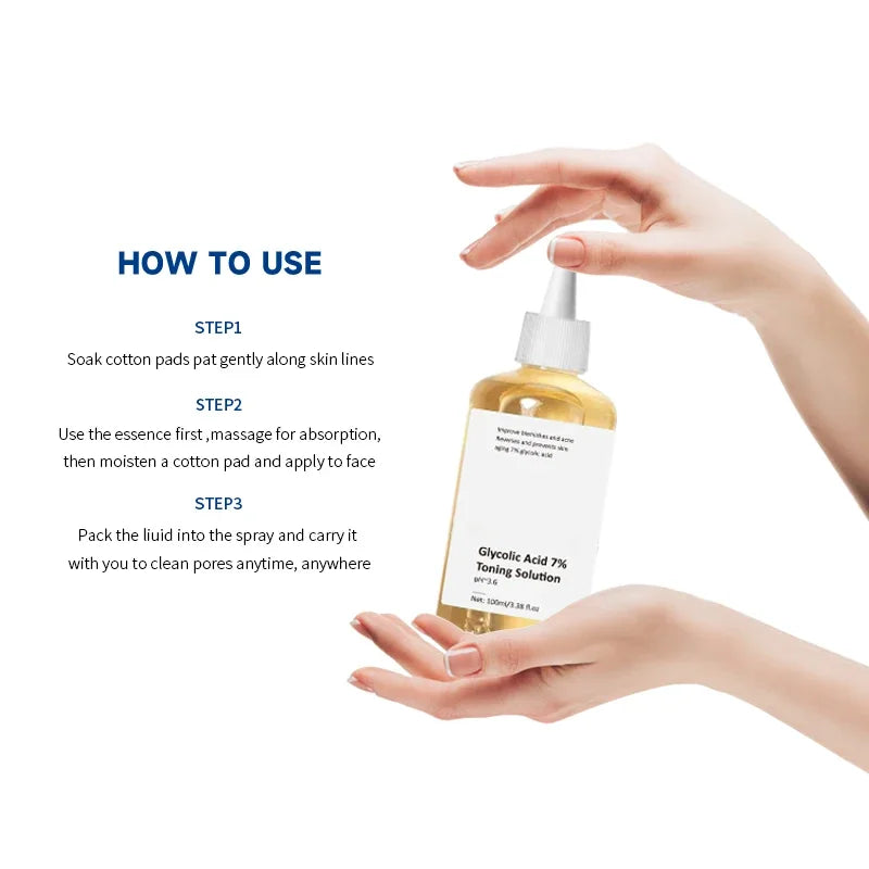 ENVISHA 100ML Glycolic Acid 7% Toning Solution
