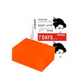 Fragrant Lemon Kojic Acid Soap with Papaya Essential Oil for Cleansing And Bathing
