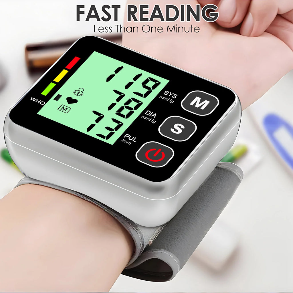 Smart Electronic Bp Monitors High Accurate Wrist Blood Pressure