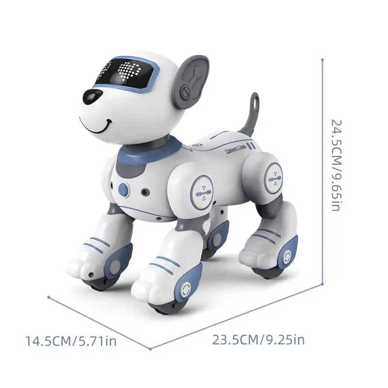 Interactive RC Robot Dog, Programmable Auto-Following Electronic Pet,