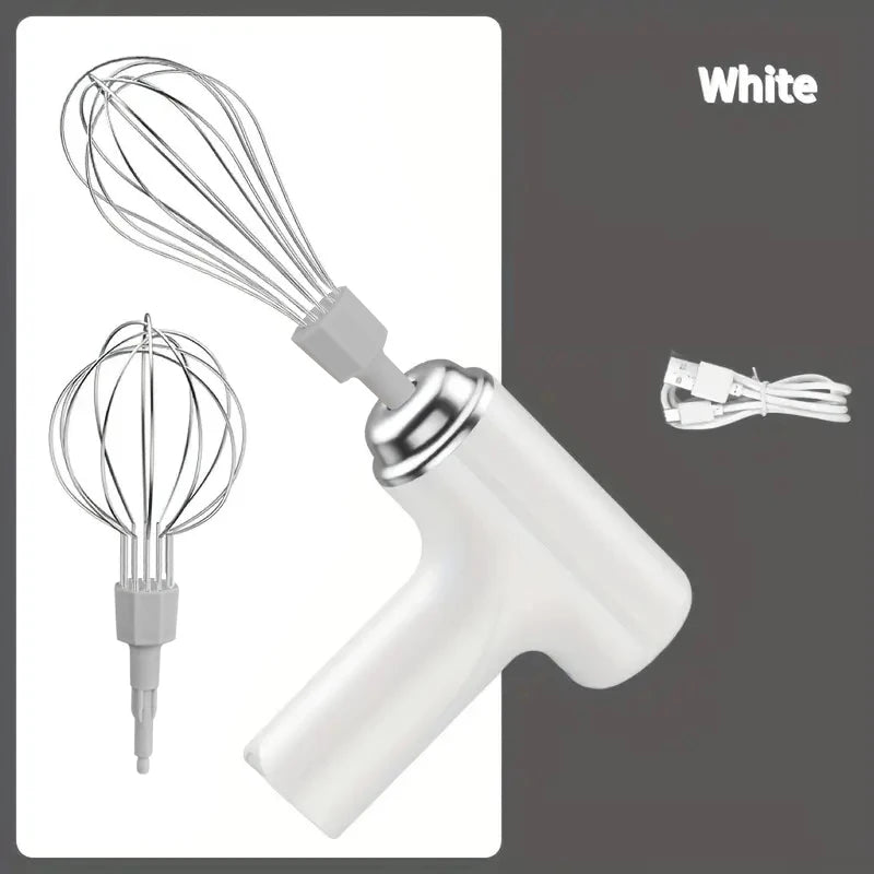 1 Portable Electric Mixer and Mixer - USB Charging,