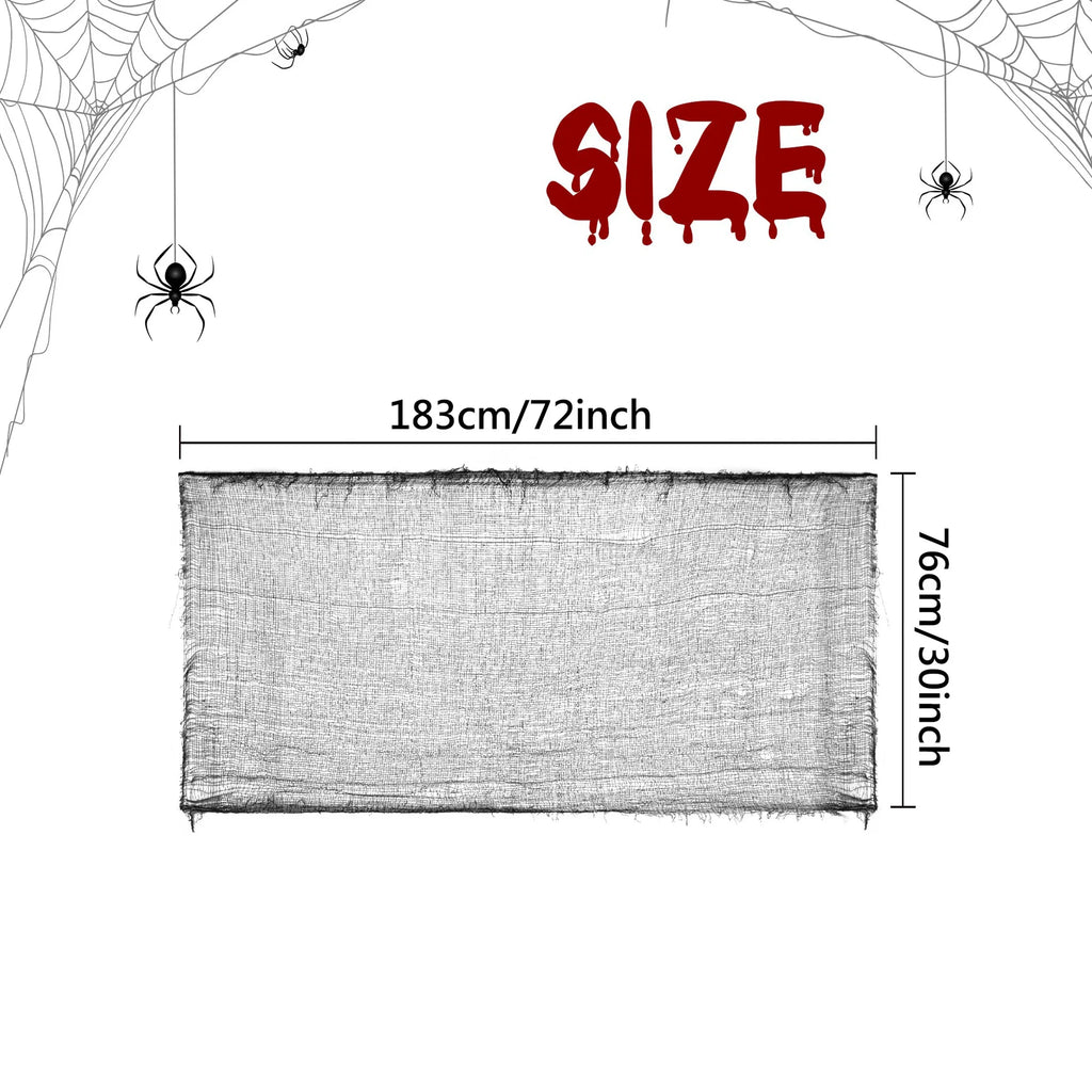 Halloween Creepy Gauze Torn Scary Cloth Horror Haunted House