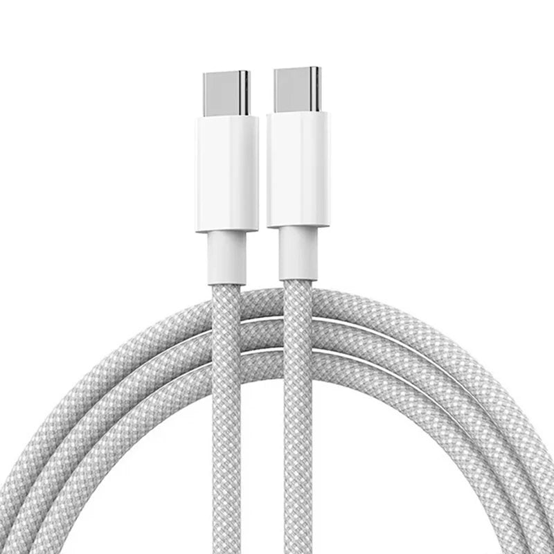 USB C Cable For Apple iPhone 17 16 15 Pro Max PD 60W Fast Charging Cable For Huawei Xiaomi Samsung USB C Data Line Accessories