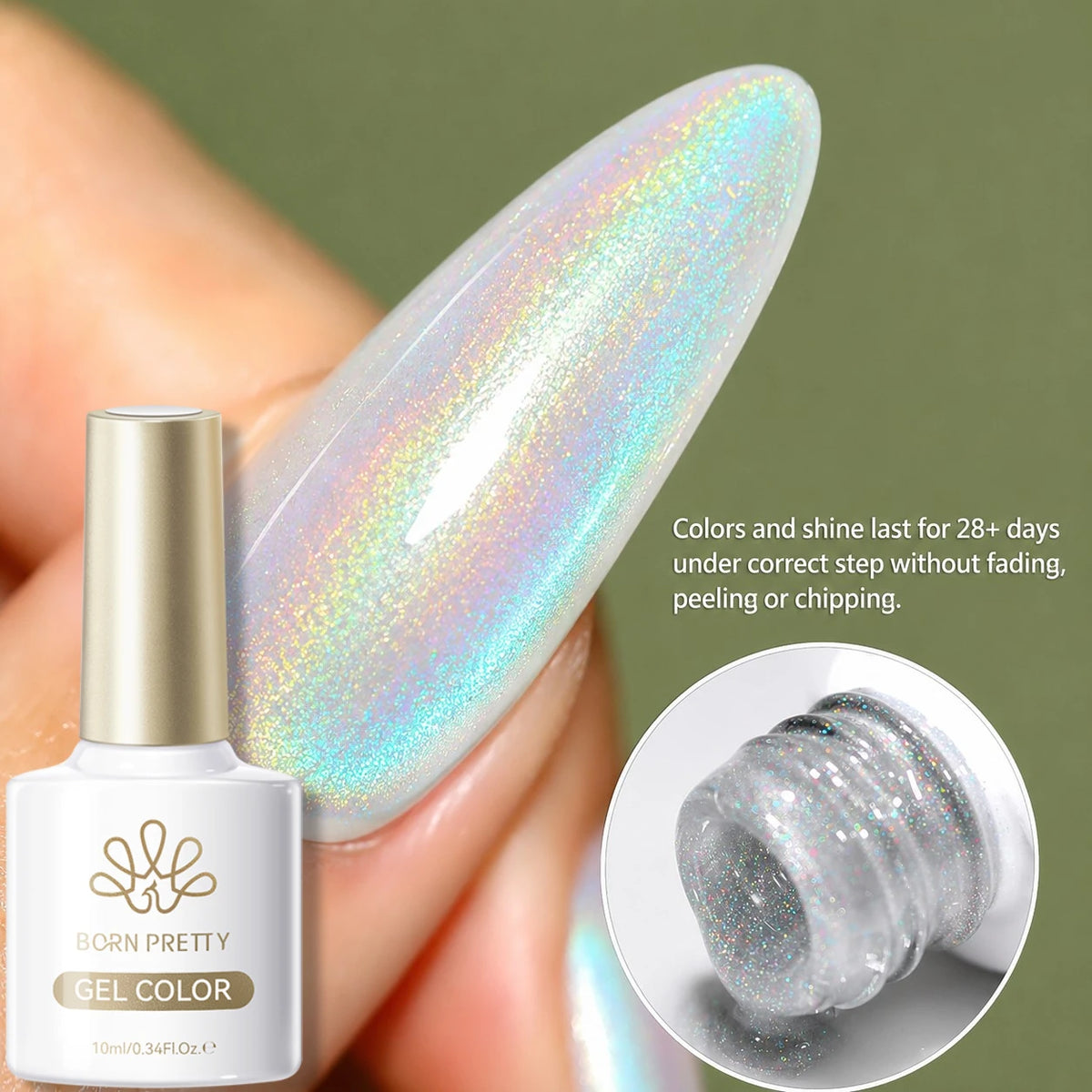 BORN PRETTY 117 Colors Cat Magnetic Gel Nail Polish 10ml