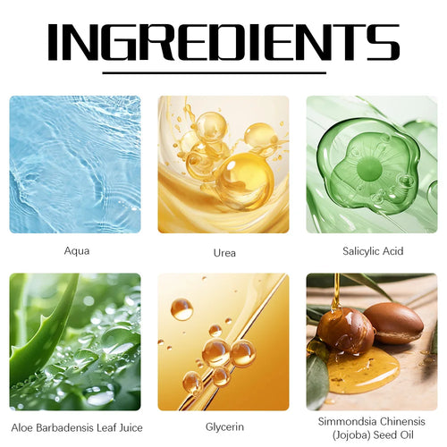 42% Urea Cream with Salicylic Acid 45g, Intense Moisturizing Hand and Foot Cream for Extremely Dry Skin, Fast Shipping