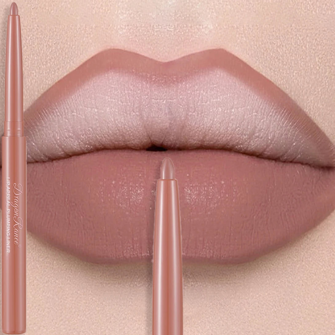 Multi Color Matte Lip Liner Crayon, Velvet Waterproof Lip Pencil