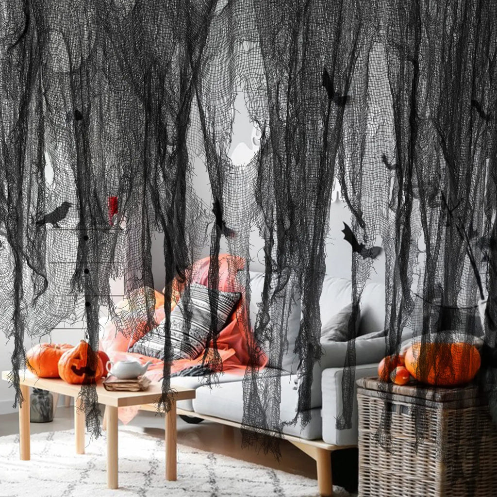 Halloween Creepy Gauze Torn Scary Cloth Horror Haunted House