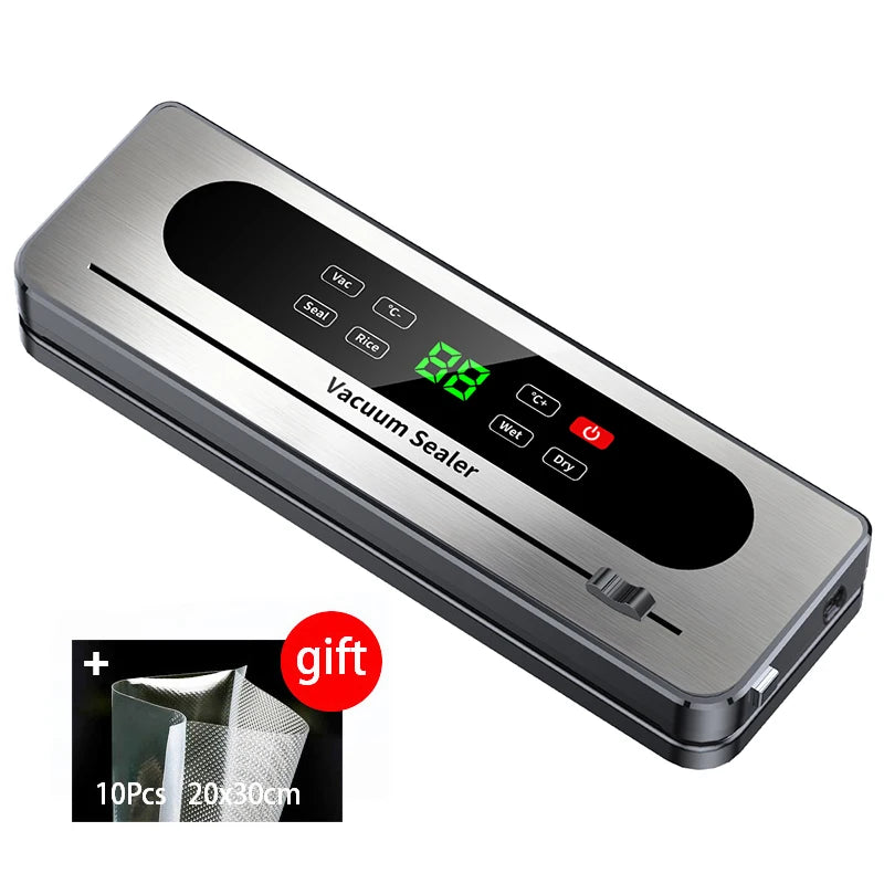 Rechargeable Wireless Vacuum Sealer, Dry/Wet Food Sealer