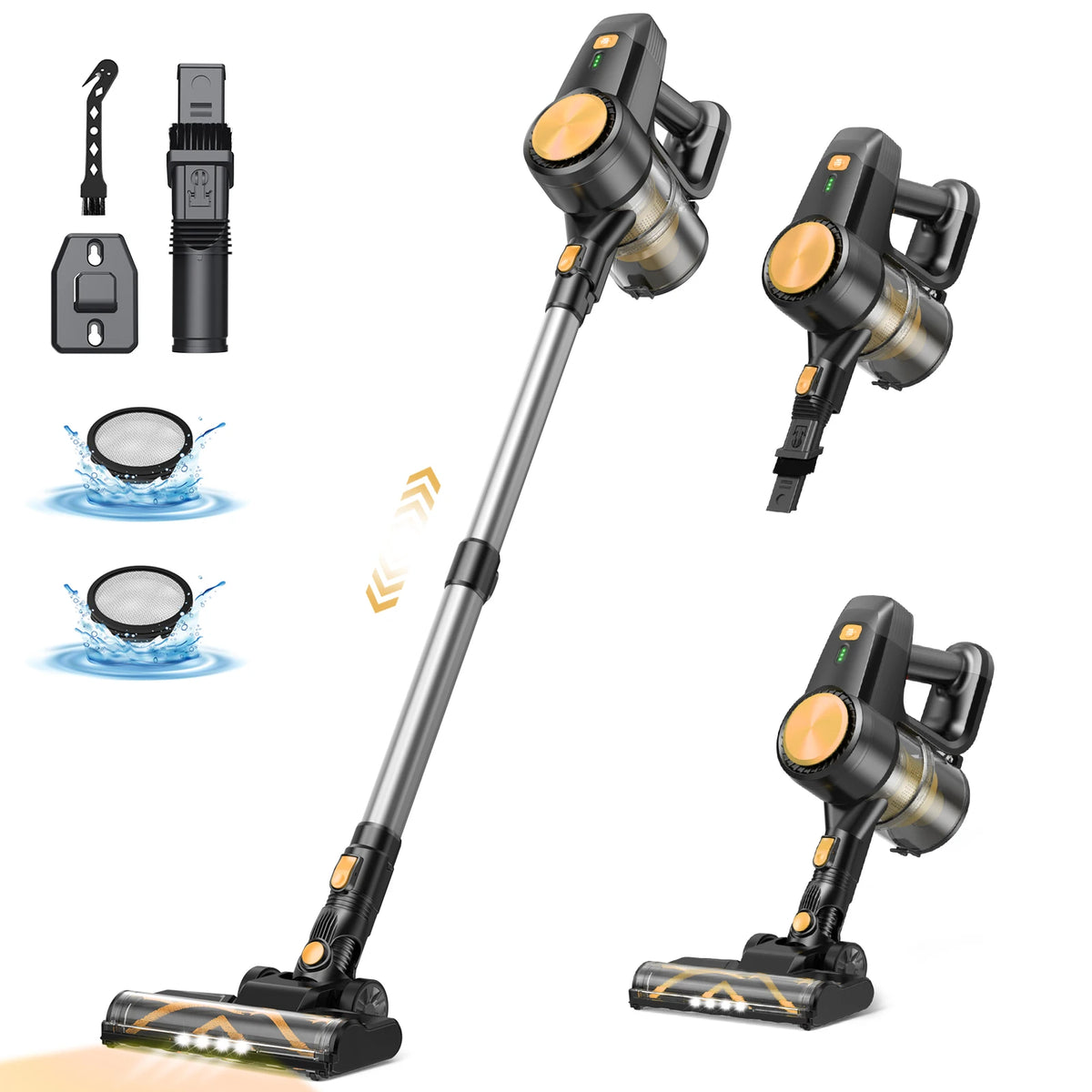 Vastorm N3T Cordless Stick Vacuum Cleaner 40KPa Powerful Suction 3‑in‑1