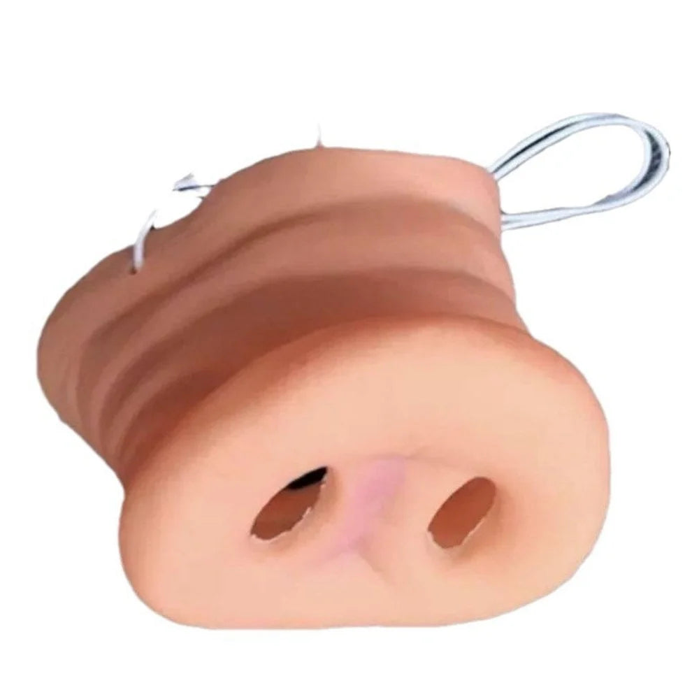 Simulation Pig Nose Prank Props Latex Fake Pig Nose