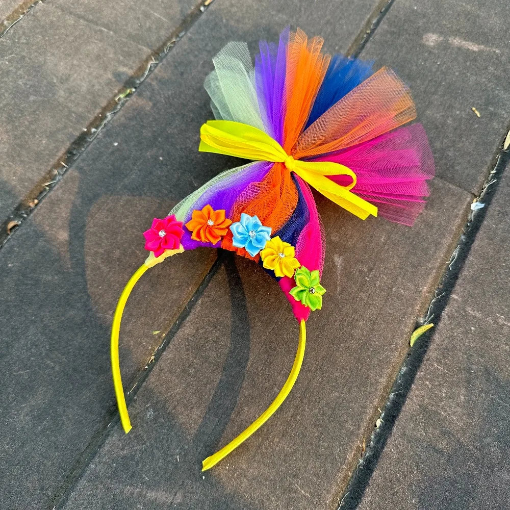 Anime Magic Elf Hair Bands Troll Doll Hair Halloween Dress Up