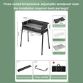 Portable Outdoor Charcoal Folding Stainless Steel Thickened BBQ