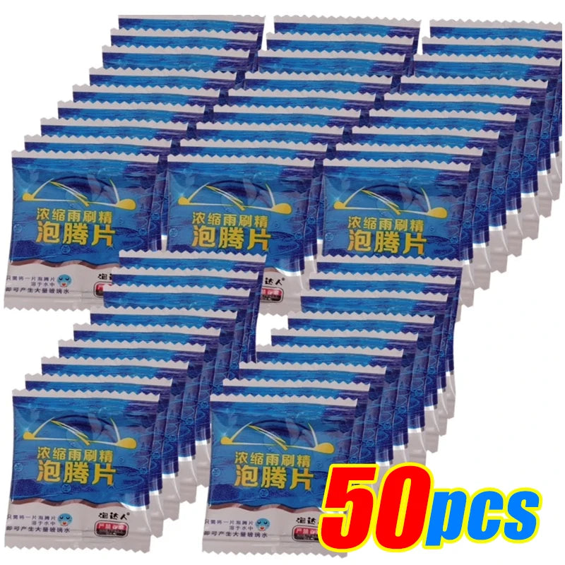 Car Windshield Cleaner Effervescent Tablets Solid Washer Agent