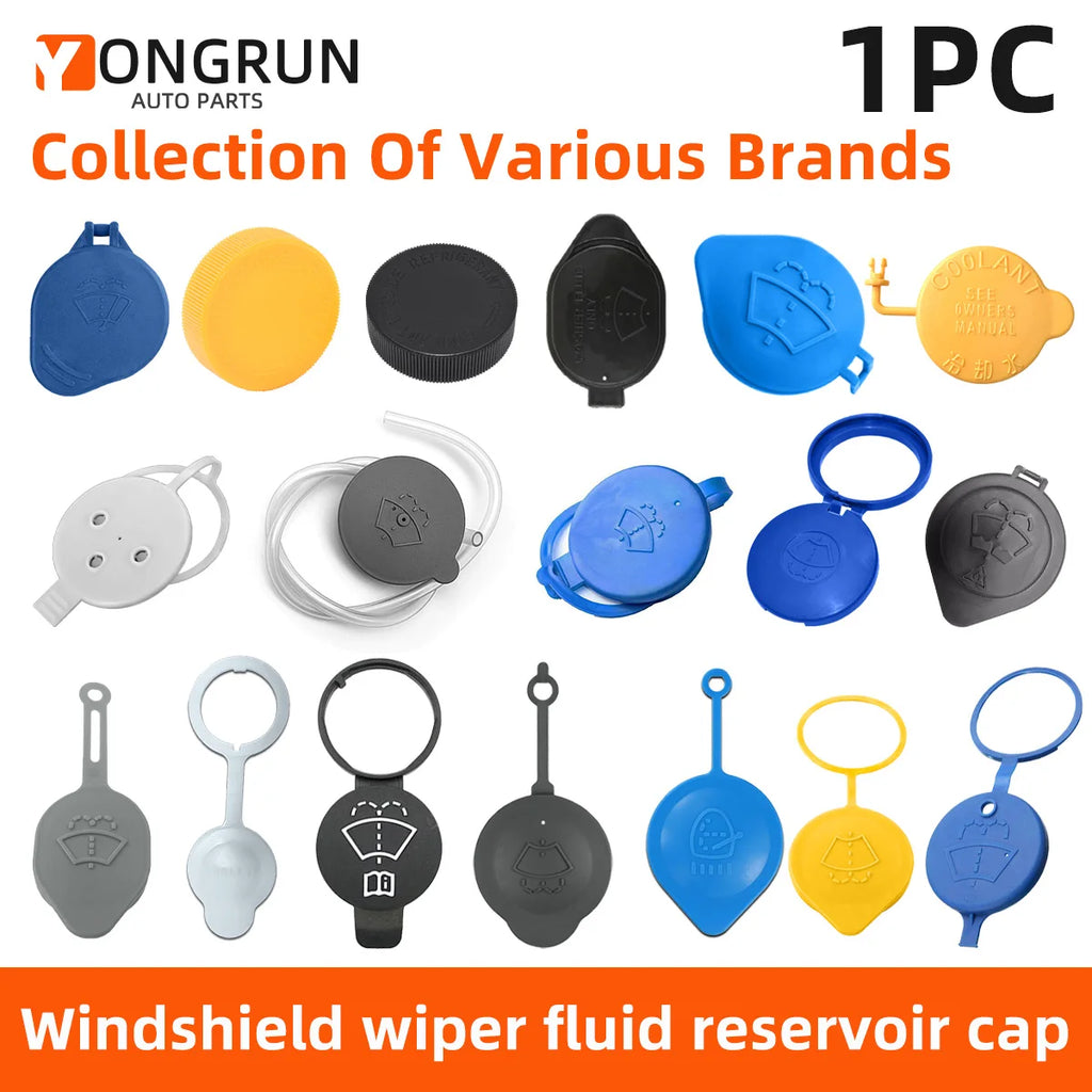 YONGRUN 1/2/5/10pcs Windshield Cleaning Fluid Storage Tank Bottle Cap Collection