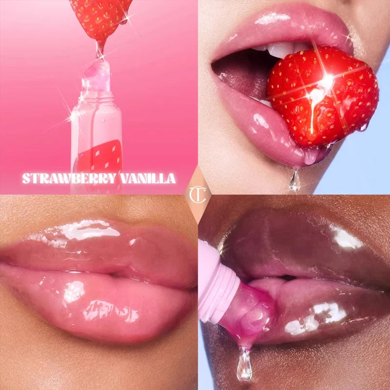 Charlotte Tilbury Pillow Talk New Lip Mask Moisturizing Exfoliating Lip Balm Lasting Waterproof Solid Lipstick Lip Gloss Makeup