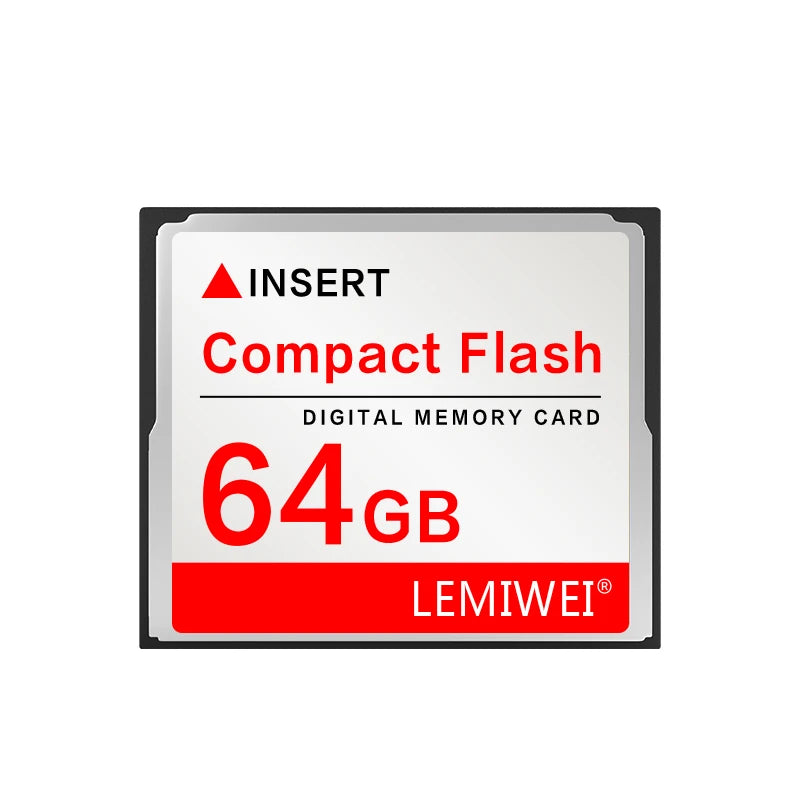 CF Card 64GB 32GB Compact Flash Card 16GB 8GB Storage Card 4GB 2GB 1GB 512MB 256MB Compactflash Memory Card CF Card For Camera