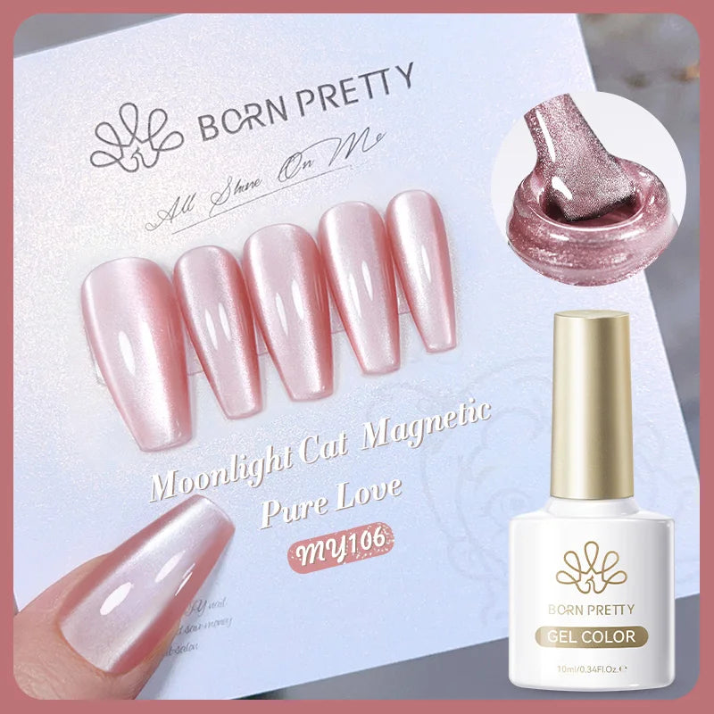 BORN PRETTY 117 Colors Cat Magnetic Gel Nail Polish 10ml