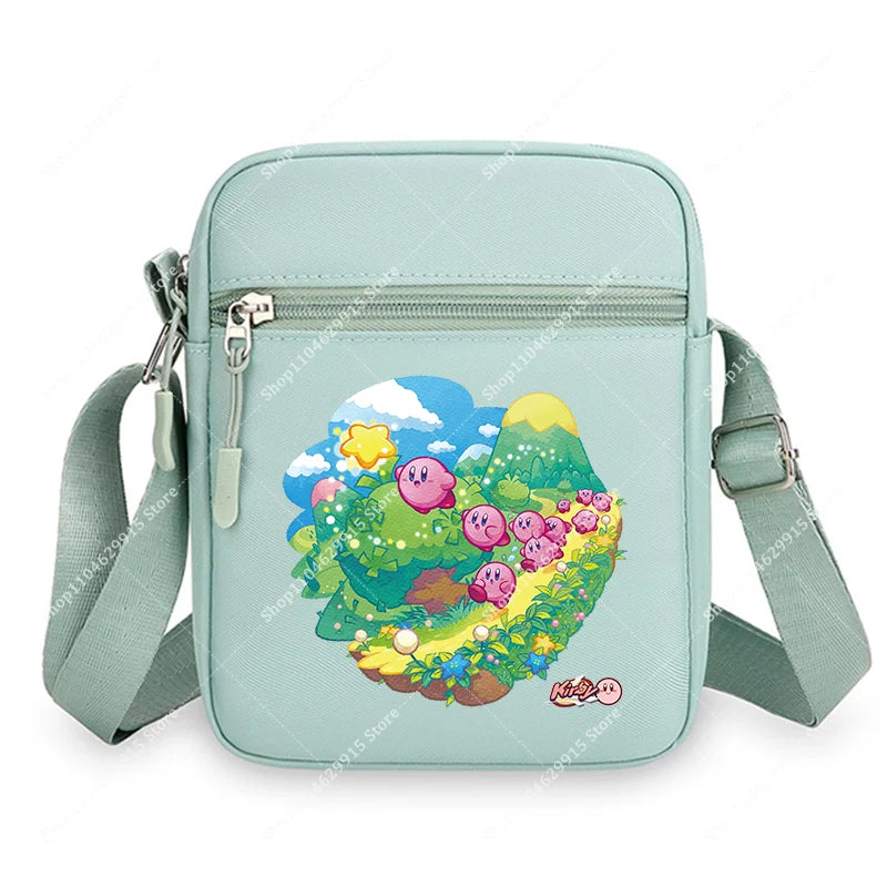 Star Kirbys Shoulder Bags Cute Cartoon Anime Crossbody Bag