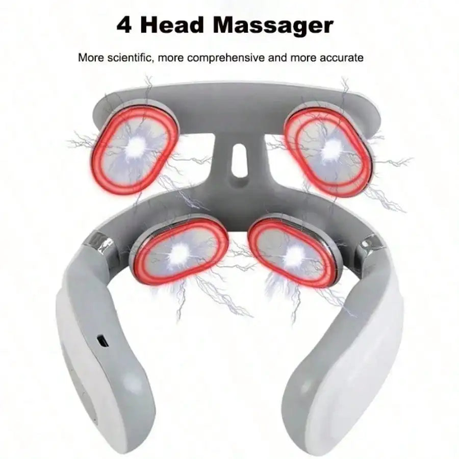 2026Portable Smart Neck & Shoulder Massager - USB Rechargeable