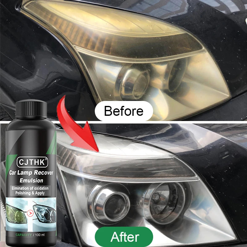 Car Headlight Restoration Polishing Kits Headlamp Scratch Remover Repair