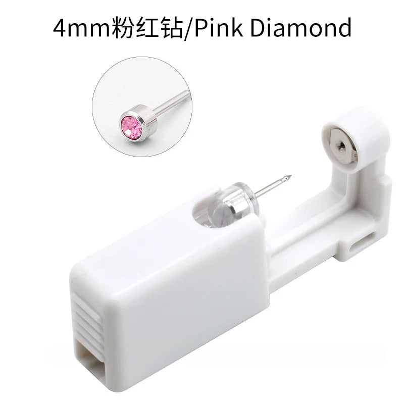 Disposable Sterile Ear Piercing Gun Kit Cartilage Tragus