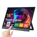 Anmite 16 Inch Portable Touch Monitor Non-touch Optional 1200P 1920*1200 HDR