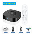 T1 Ultra Android 16 TV Box 8GB+128GB WiFi6 BT5.4 Voice Remote HD 4K