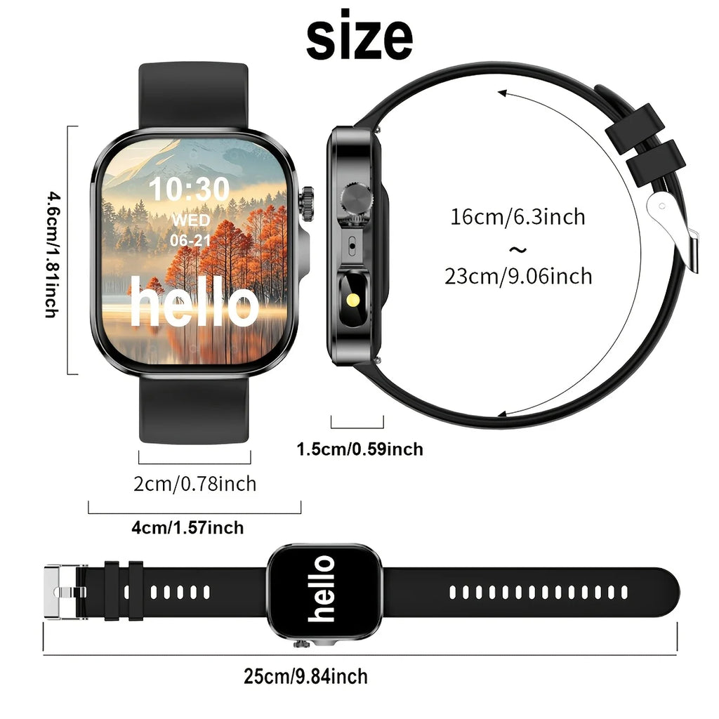 2026 New HD Full-Touch Smartwatch for Men and Women