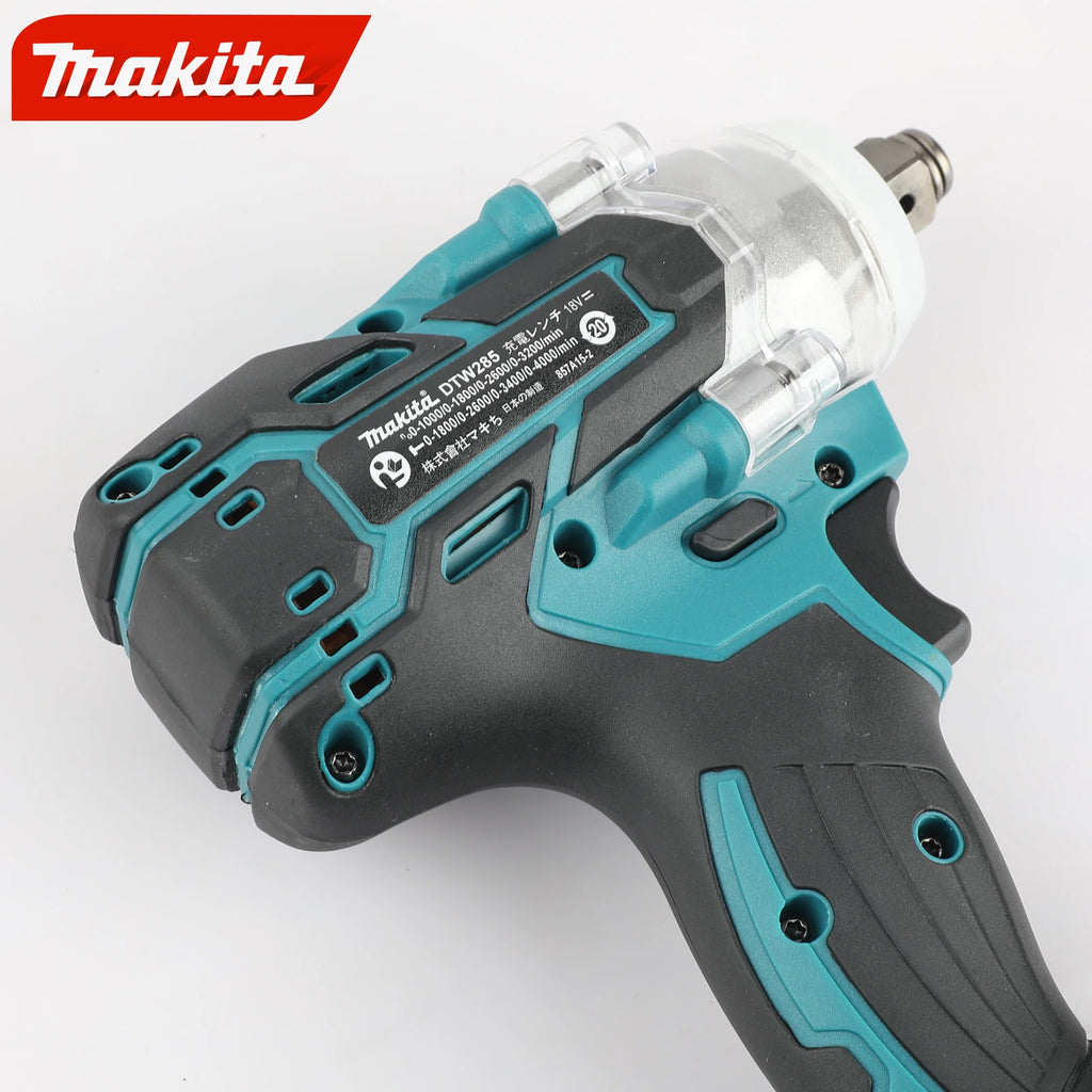 Makita DTW285 Tools Impact Wrench Machine Brushless Cordless Electric Wrench High Torque Rechargable Tool For Makita 18V Battery