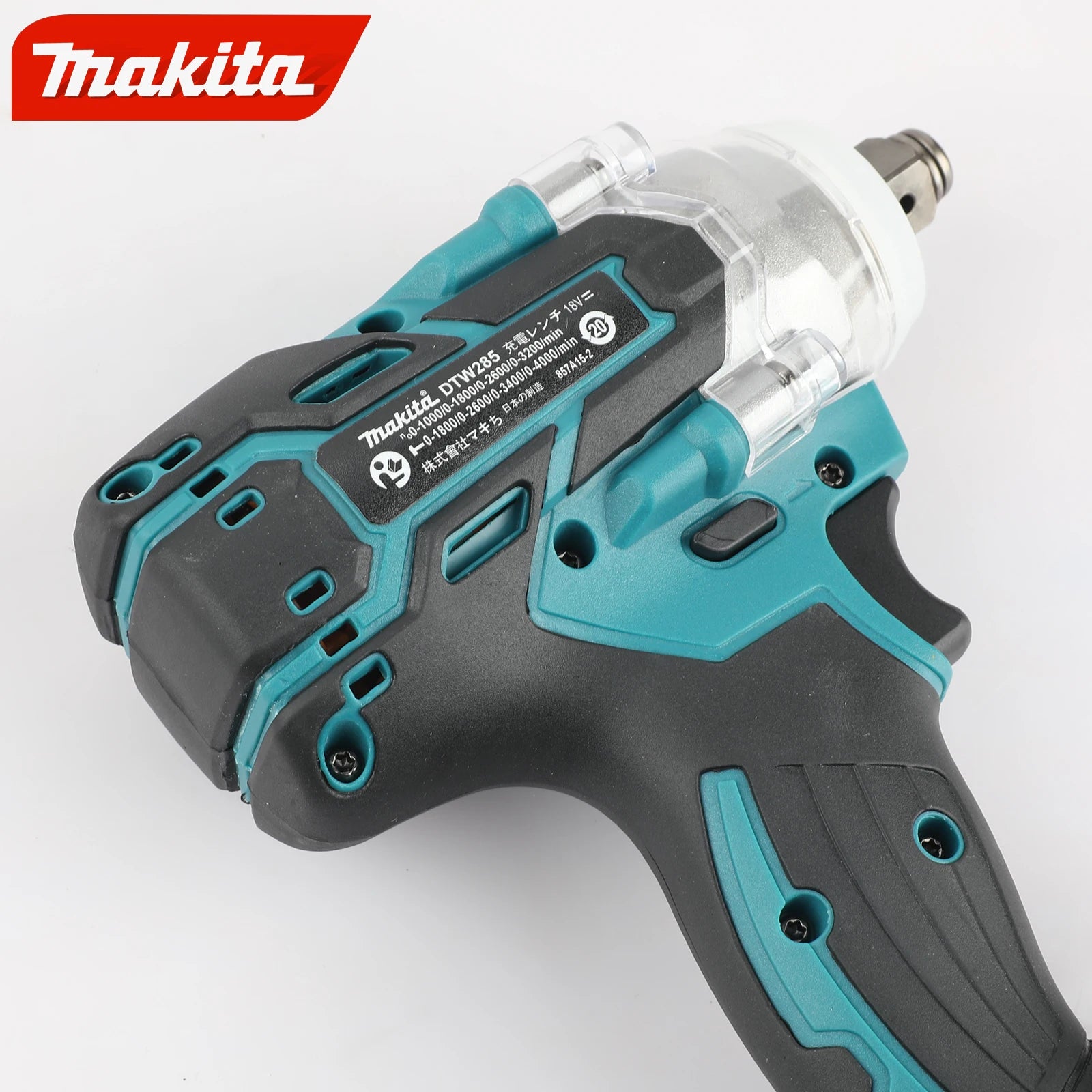 Makita DTW285 Tools Impact Wrench Machine Brushless Cordless Electric Wrench High Torque Rechargable Tool For Makita 18V Battery