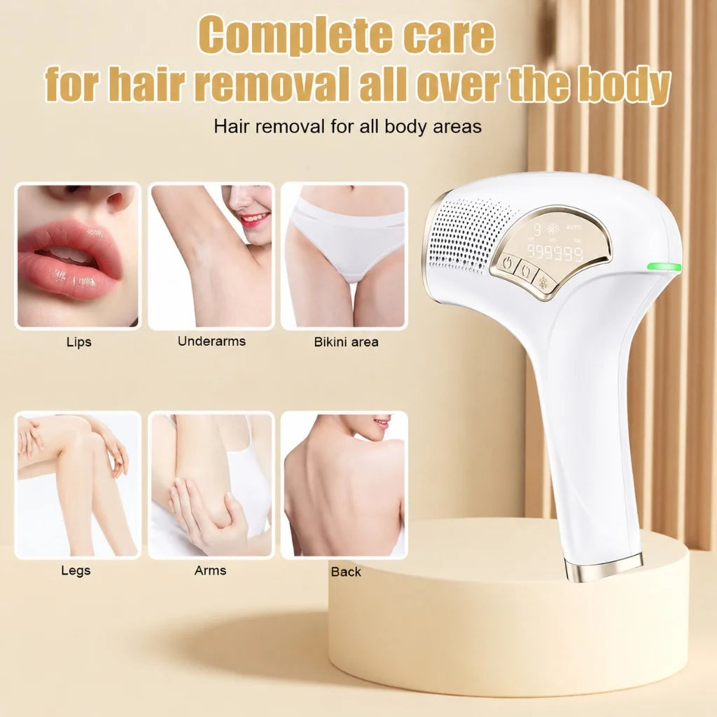 Home IPL Permanent Hair Removal Machine Portable Painless Epilator