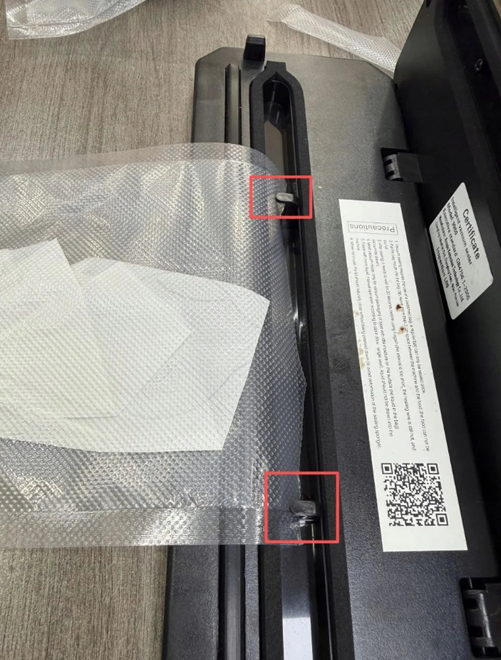 Electric Vacuum Sealer Kitchen Food Storage Seal Touch Button Dry/Wet