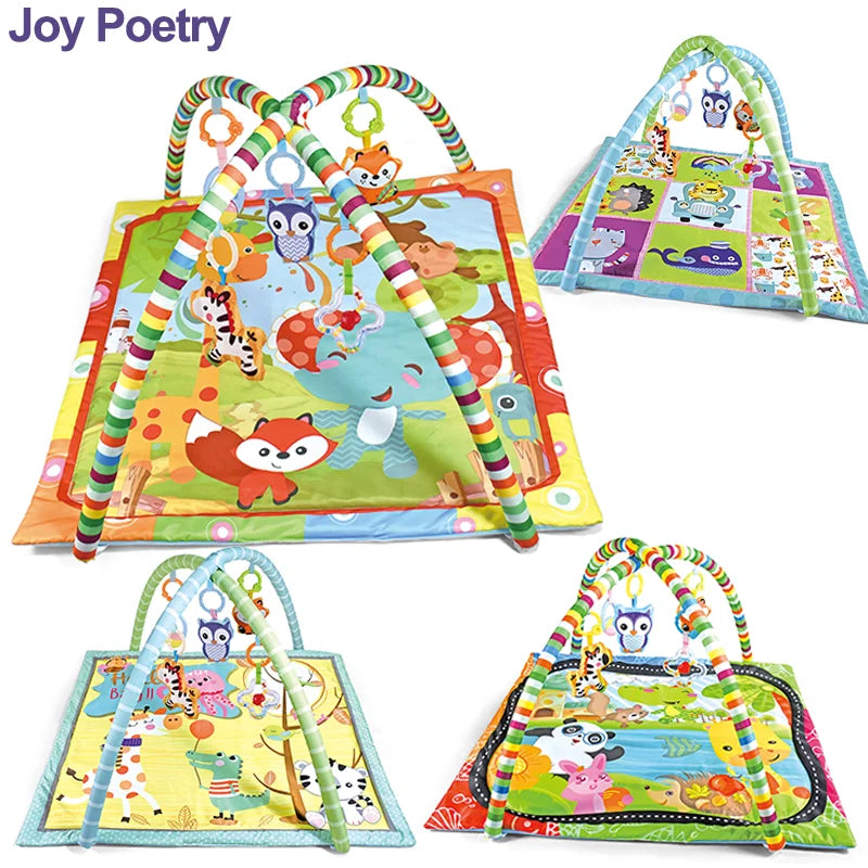 Colorful Square Baby Fitness Frame Educational Children Play