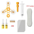 DIY Windshield Car Crack Repair Kit Mobile Screen Window Glass Scratch Cure Glue Clean Neat Car Maintenance Accessories