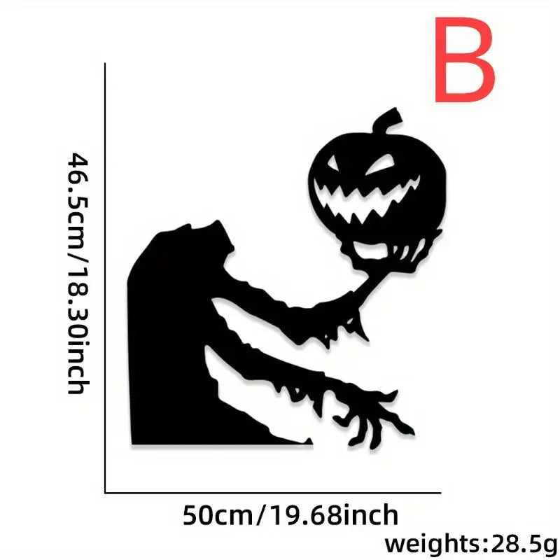 Halloween Evil Pattern Wall Sticker Waterproof Removable Decal