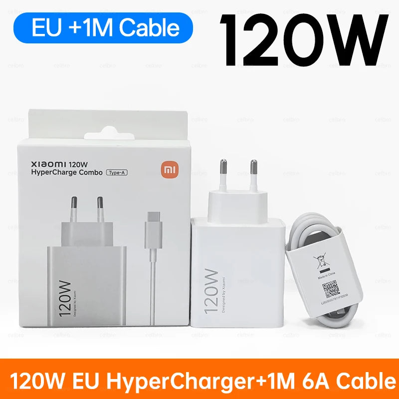 120W Xiaomi Super Fast Charger 100W