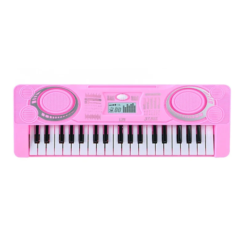 Portable 37 Keys Digital Keyboard LED Display Digital Electronic Piano