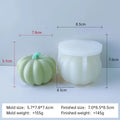 Halloween Pumpkin Silicone Mold DIY Aromatherapy Candles
