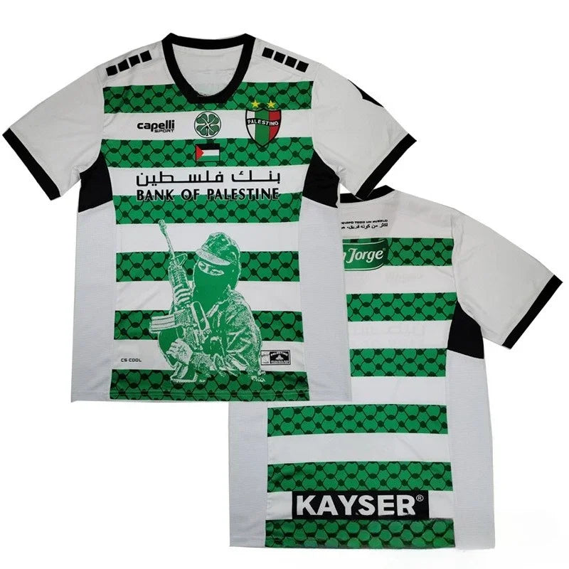 2025 new 3D printed Palestinian football jersey, T-shirt for men and women,
