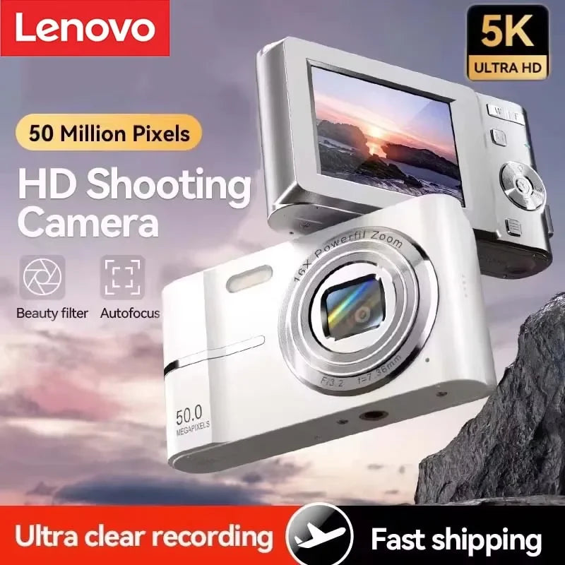 Lenovo 5K Digital Camera 50MP 16X