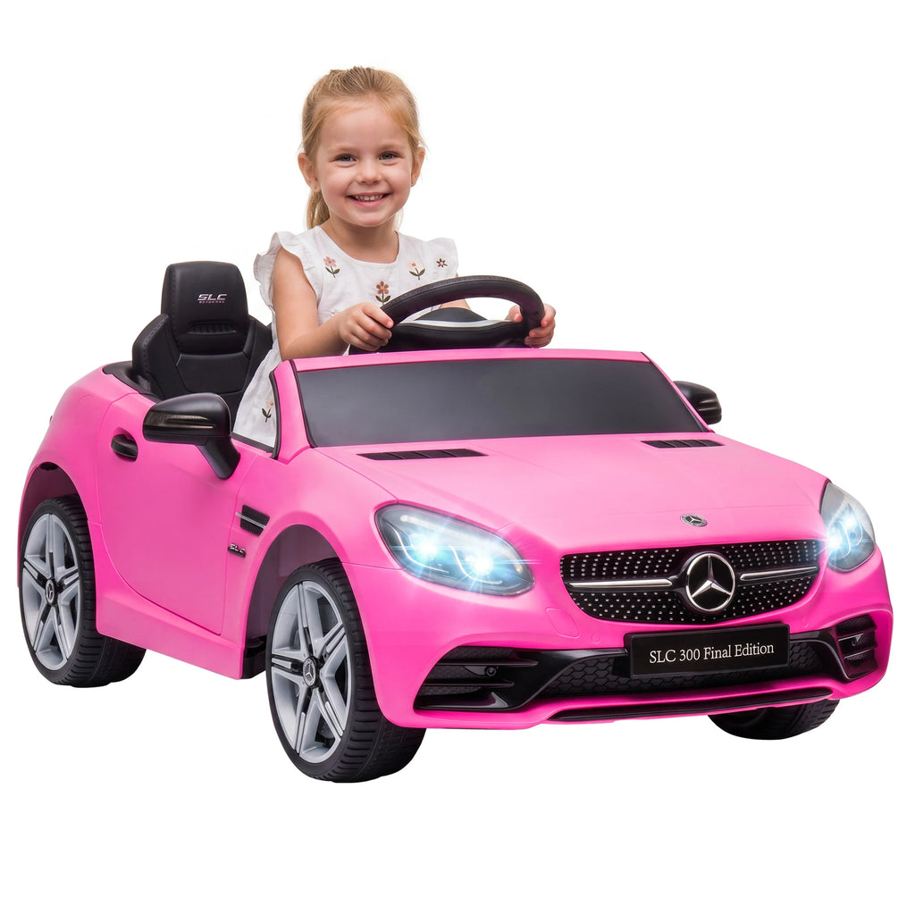 Aiyaplay Electric Car for Children +3 Years Old Mercedes Slc 300 with License