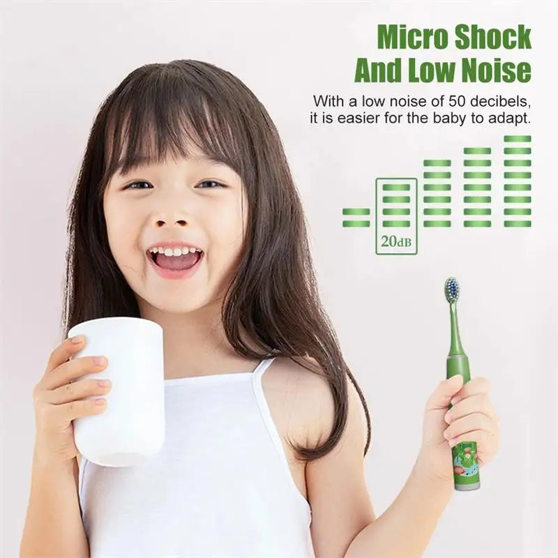USB Sonic Child Electric Toothbrush Rechargeable Colorful