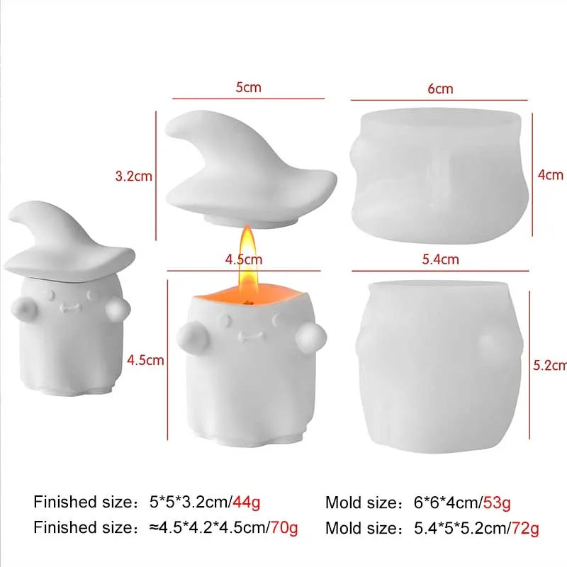 Halloween Animal Spook Aroma Candle Silicone