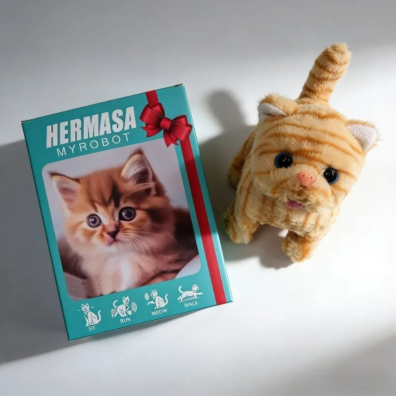 2026 My Robot KittenShortPlush Doll Sounds Realistic.