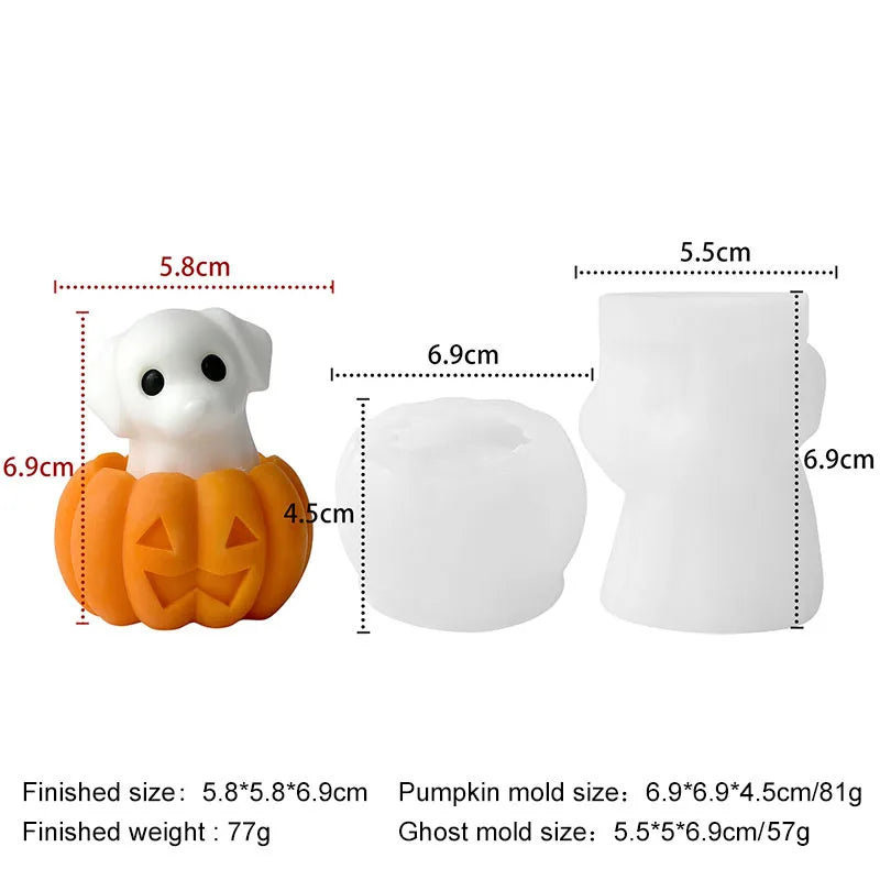 Halloween Animal Spook Aroma Candle Silicone