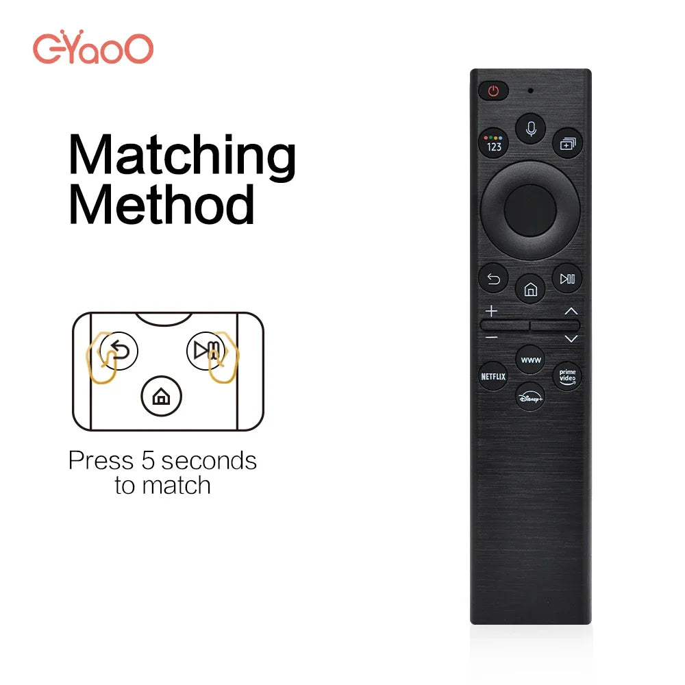 BN59-01385D TV Voice Remote Control For Samsung QLED 4K 8K Crystal