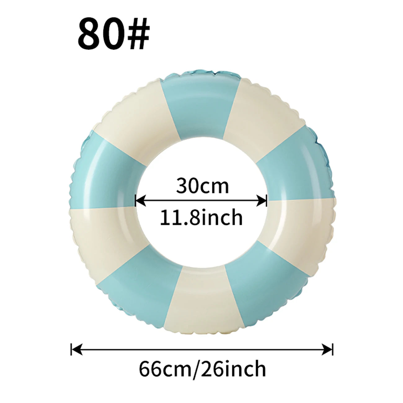 1PC Ins Style Macaron Inflatable Swimming Ring Adult Kids Thickened Pool Float Summer Pool Party Water Toy