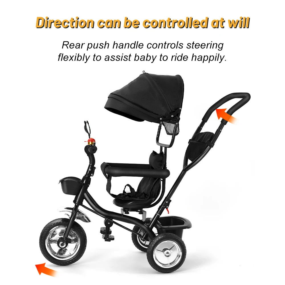 Baby scalable Tricycle 1 to 5 years, bike for elderly plus children.