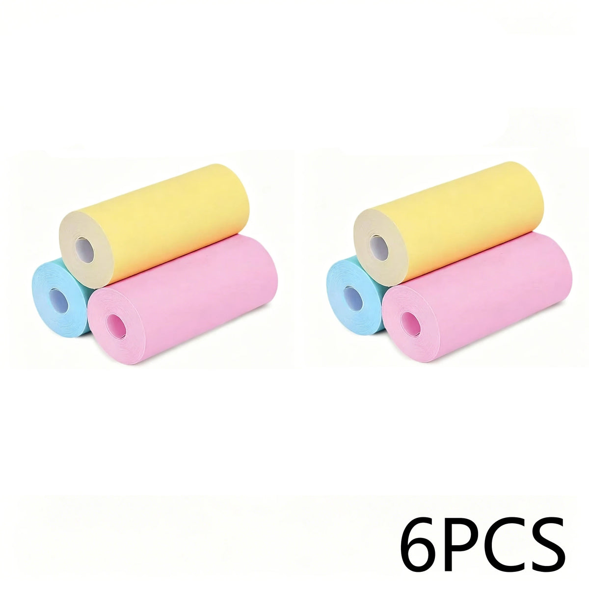 3-50Rolls 57x25MM Thermal Paper Color Children Camera Instant Print