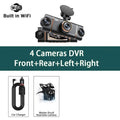 360°Auto Car Camera 1080P Video Recorder 3/4 Lens WIFI DashCam DVR
